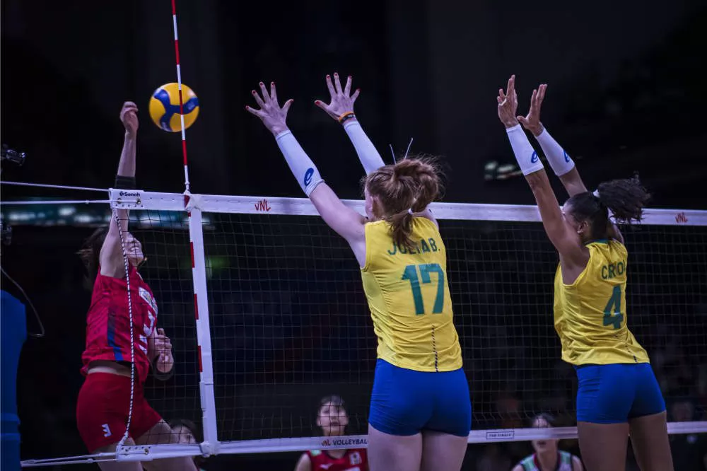 世联赛总决赛揭幕战赏心悦目！巴西女排3比1淘汰日本女排