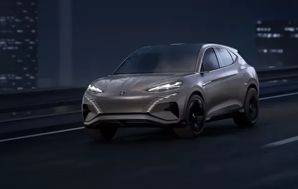 腾势概念SUV亮相2022成都车展：首款激光雷达比亚迪来了